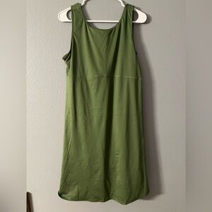 Chic Olive Green Sleeveless Mini Dress
